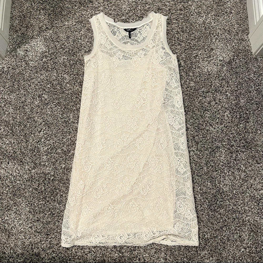 Bridal Shower Layered Lace Dress - Size S